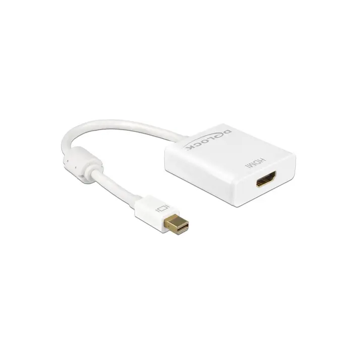 delock-adapter-hdmi-mini-displayport-4k-20cm-white-3673-62612-w.webp