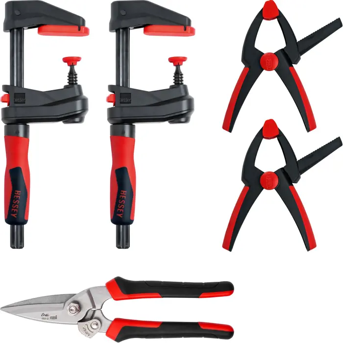 bessey-clamp-set-diy-set1-a-5-piece-4-clamps-tin-snips-56787-set1-a-w.webp